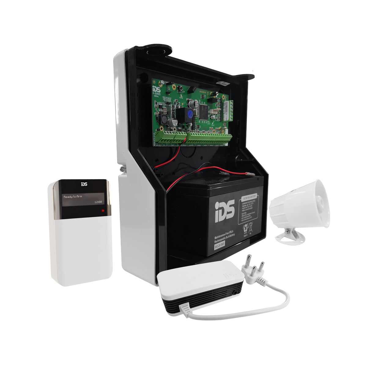 IDS X64 8 Zone Alarm Kit Including LCD Keypad