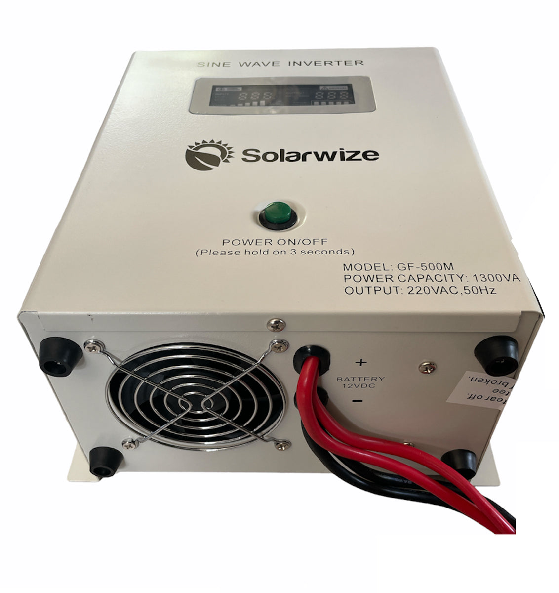 Solarwize 1300VA/800W 12V Modified Sine Wave Inverter