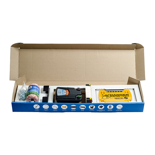 Nemtek Petstop Solar Powered Pet-friendly Electric Fence Kit