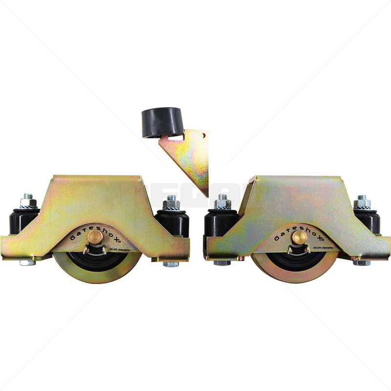 Gate Shox 80mm Wheel Complete Set