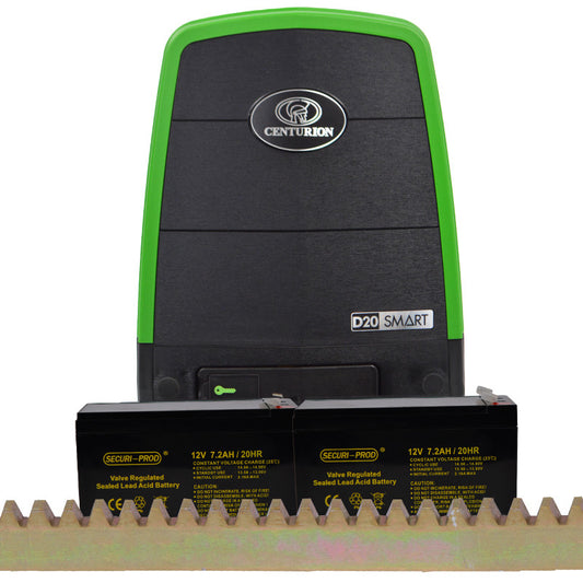 Centurion D20 SMART Plus Gate Motor Kit with Steel Rack 1000kg