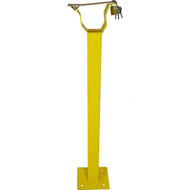 Centurion Traffic Barrier Boom Catch Post Coated Fast Kit Yel.