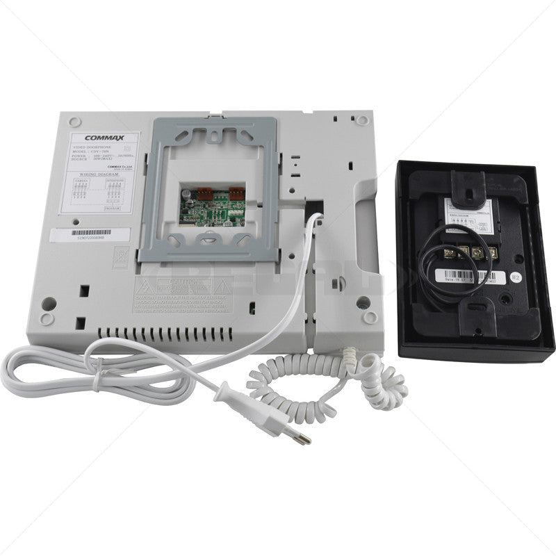 Commax 7-inch LED Touch Button Colour Video Intercom Kit CDV-70NDRC-4L