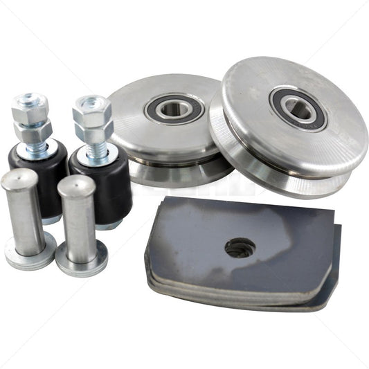 80mm V-Shaped Sliding Gate Wheels