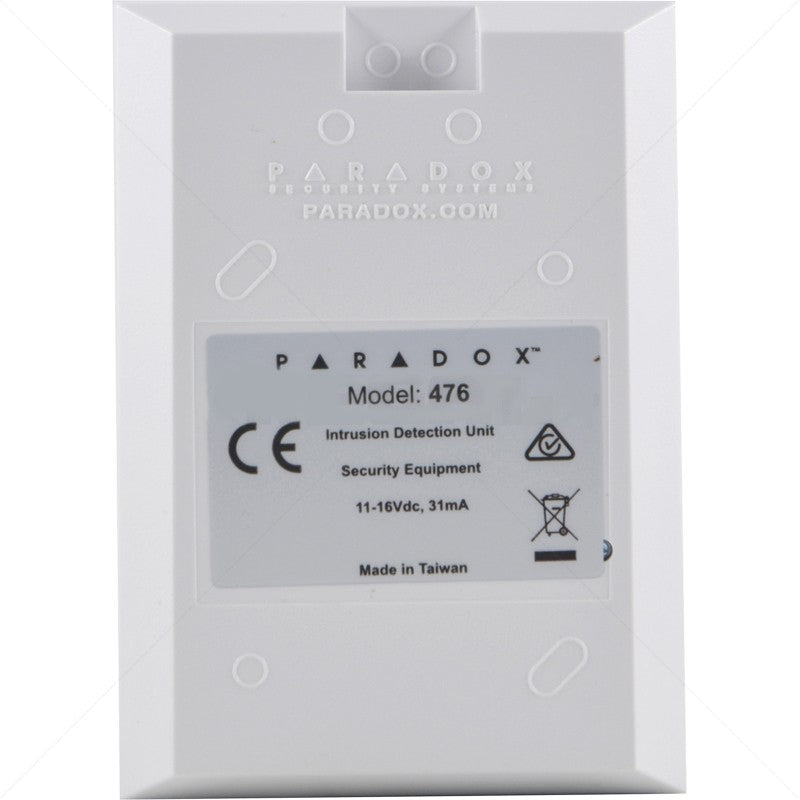 Paradox 476+ Pro 12m Wired Indoor PIR Motion Detector PA1081