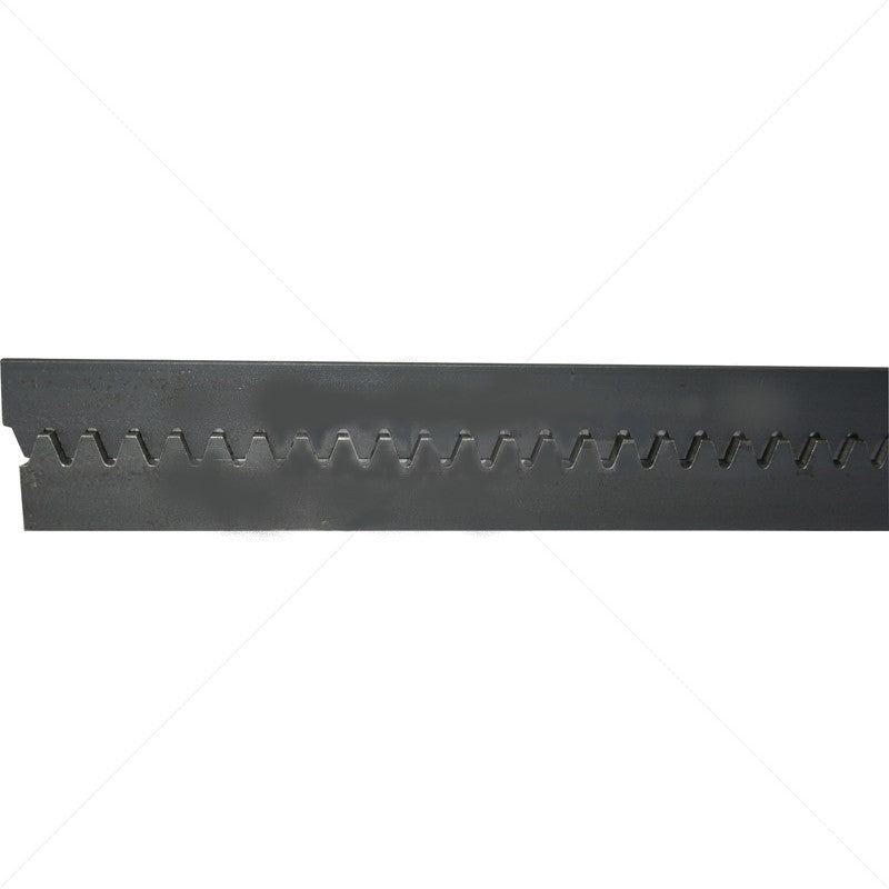 2m Steel Rack Incl 4xAngle Brackets for Sliding Gate