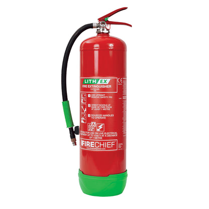 FB 6L Lithium Elec Fire Extinguisher Wall Mount