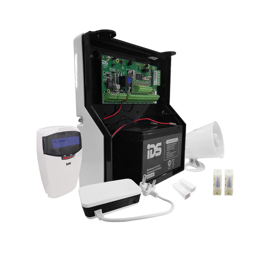 IDS X64 8 Zone Alarm Kit Including Plug-in Zone Expander