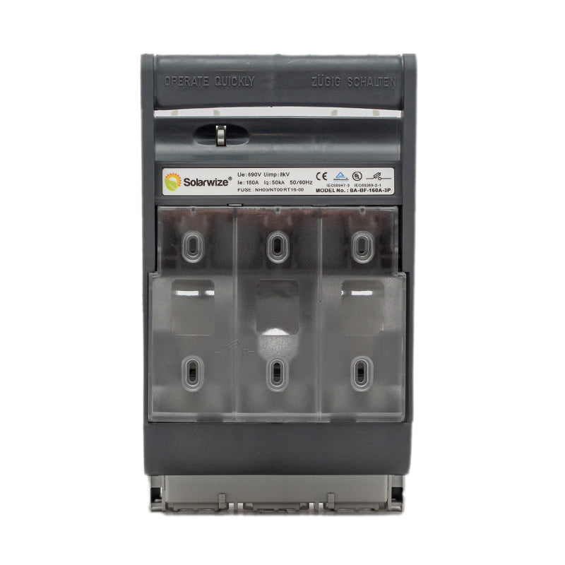 Solarwize 160A 3 Pole Battery Dis-connector Fuse Holder