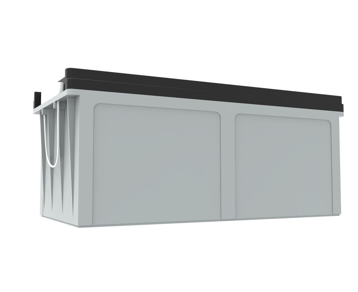 Solarwize 200Ah Carbon Graphite AMG Inverter Solar Battery