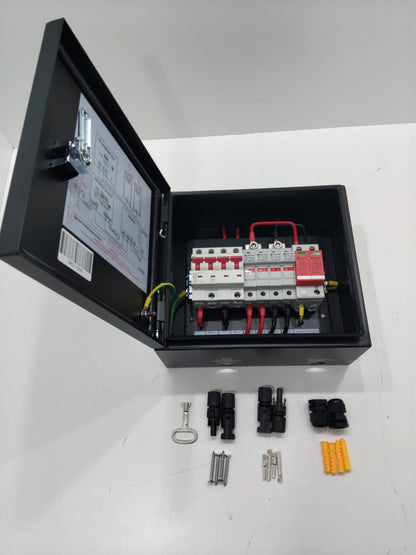 Solarwize 2in-1out PV Solar Metal Combiner Box
