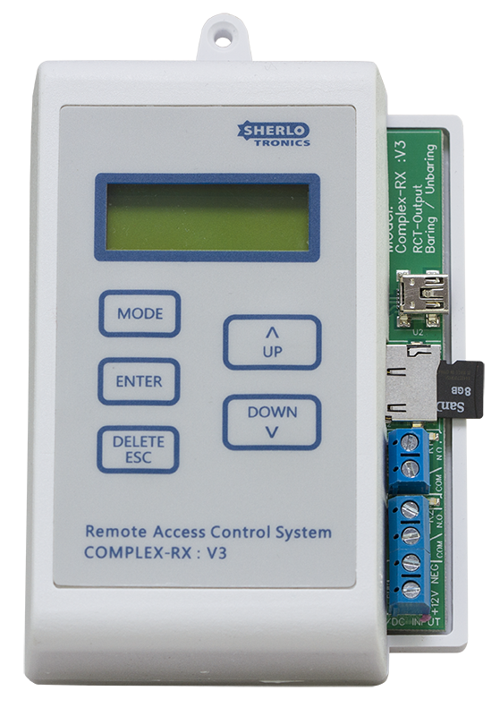 Sherlo Town House Complex 4000 User Code Hopping Gate Receiver