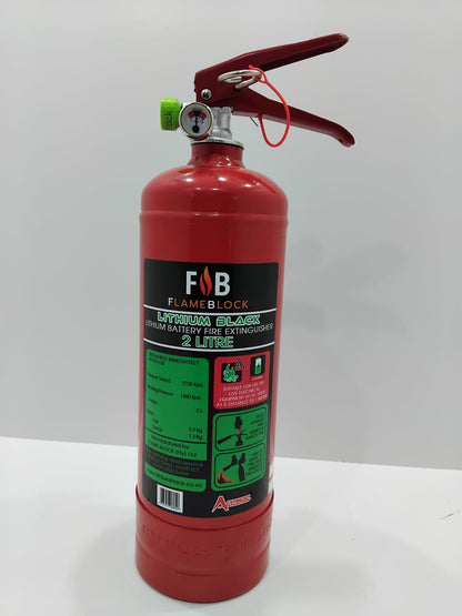 FB 2L Lithium Elec Fire Extinguisher Wall Mount