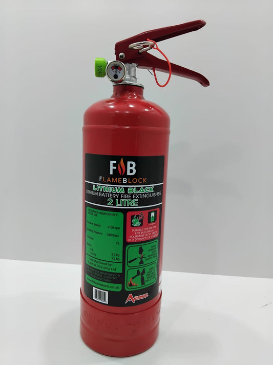 FB 2L Lithium Elec Fire Extinguisher Wall Mount