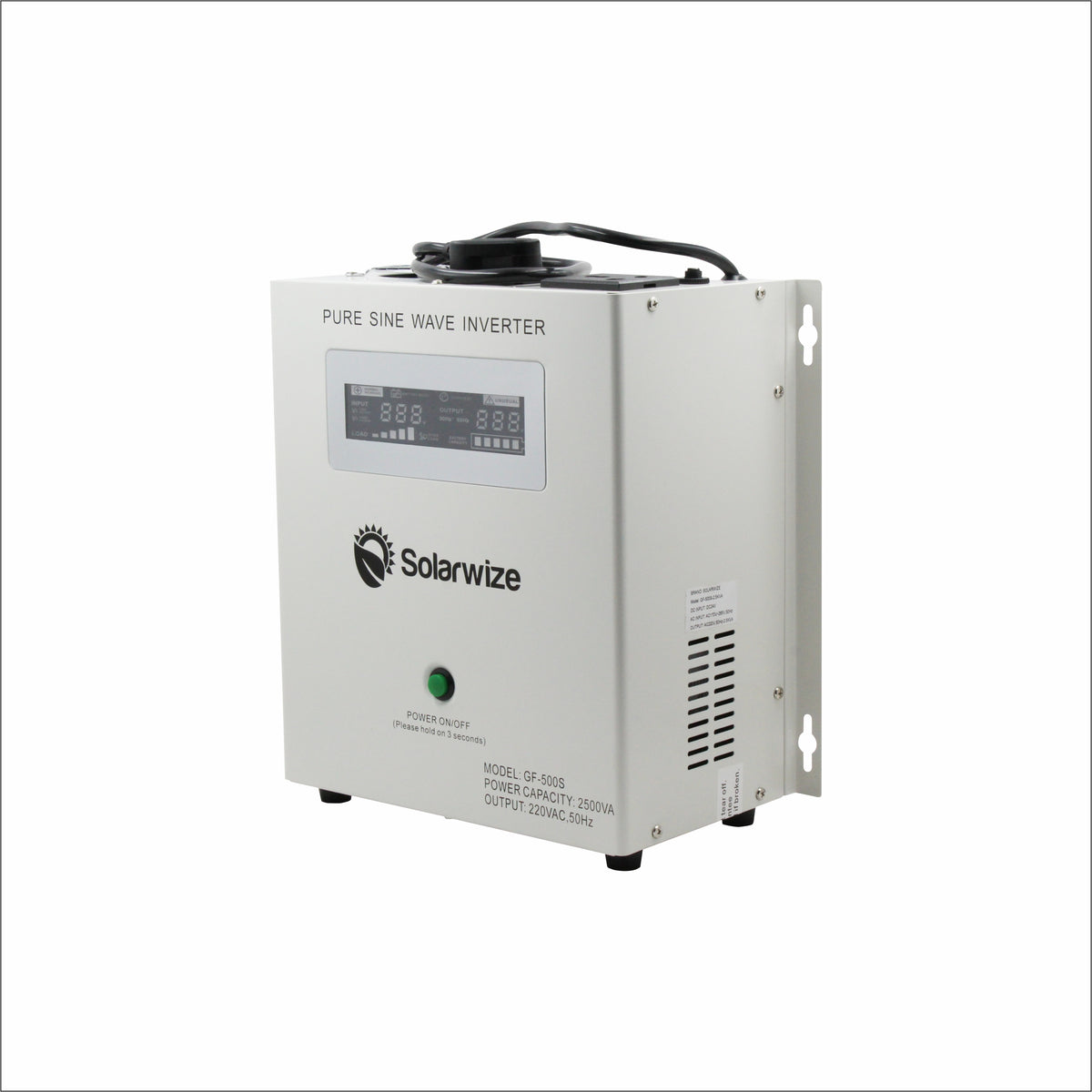 Solarwize 2500VA/1800W 24V Pure Sine Wave Inverter