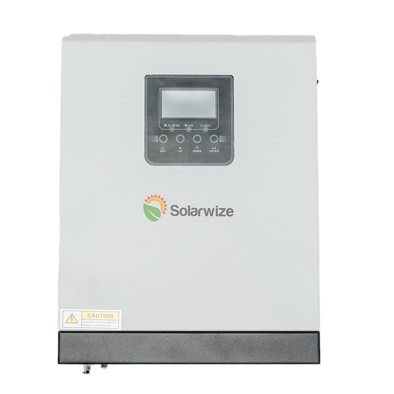 Solarwize 3kVA/2.4kW 24V Hybrid Inverter with Built-in 40A MPPT Solar Charger