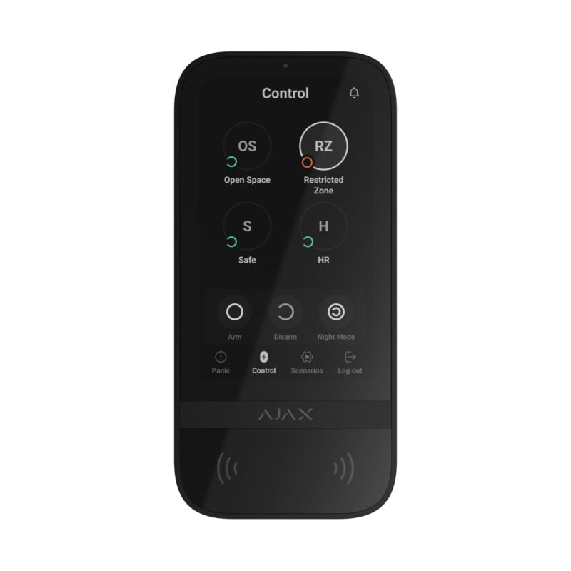 Ajax Keypad Touchscreen LCD White