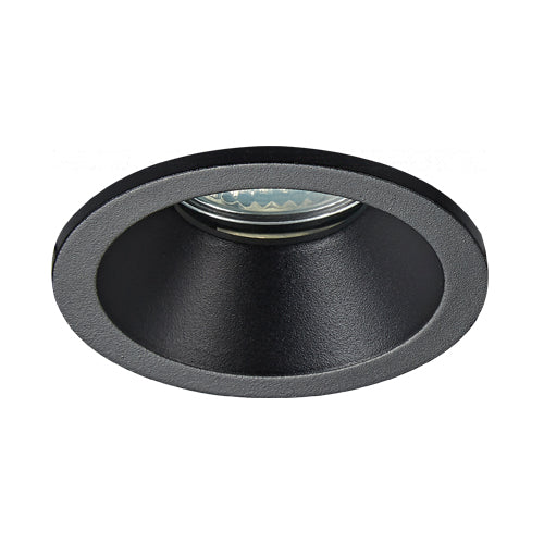 HUAYI KDW8012 Matt Black 85mm Fixed Downlight – IP65