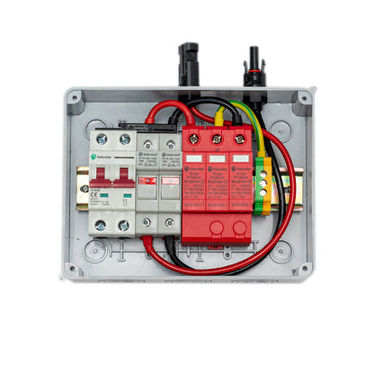 Solarwize 1in-1out PV Solar Combiner Box Plastic