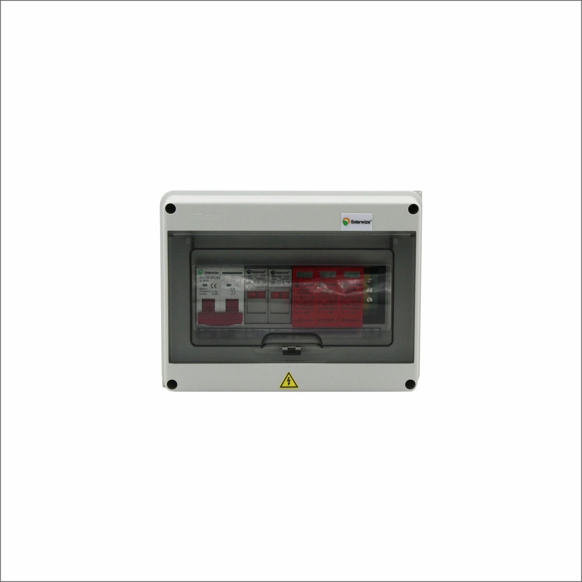 Solarwize 1in-1out PV Solar Combiner Box Plastic