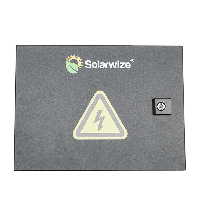 Solarwize 3in-1out PV Solar Metal Combiner Box