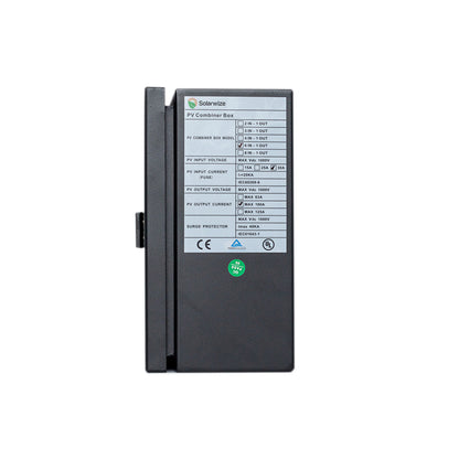 Solarwize 6in-1out PV Solar Metal Combiner Box