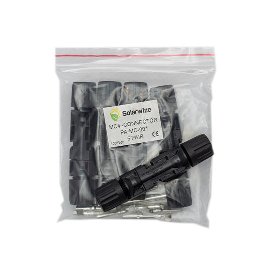 Solarwize MC4 PV Solar Panel Connector Pair