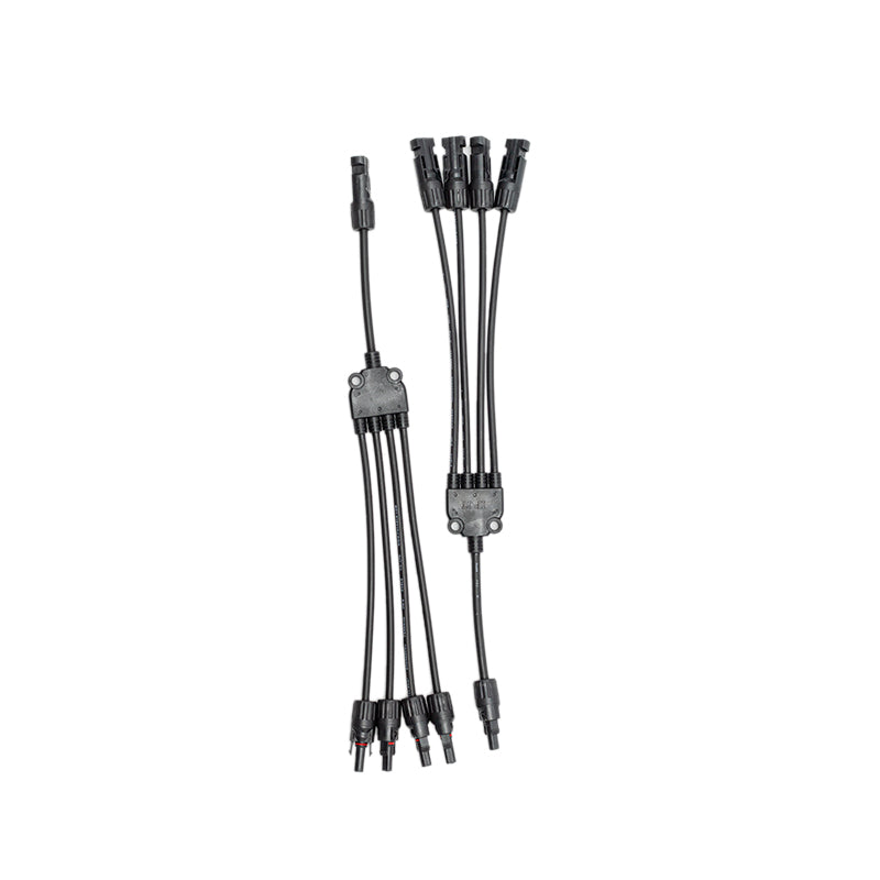 Solarwize 4 Way MC4 PV Solar Panel Y-Connector Cable