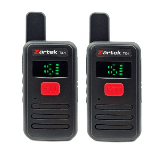 Zartek TX-1 Twin Pack 2 Way Radio