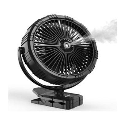Zartek ZA-140 USB Rechargeable Mist Cooling Fan