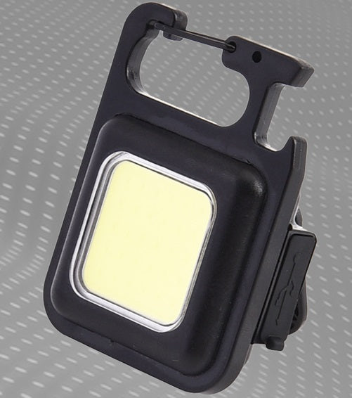 Zartek ZA-312 Rechargeable LED mini Aluminium Keyring Worklight 150 Lume