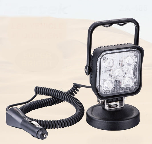 Zartek ZA-485 Vehicle LED Floodlight Fixed and Magnetic Mount