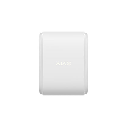 Ajax DualCurtain White Outdoor PIR Motion Detector