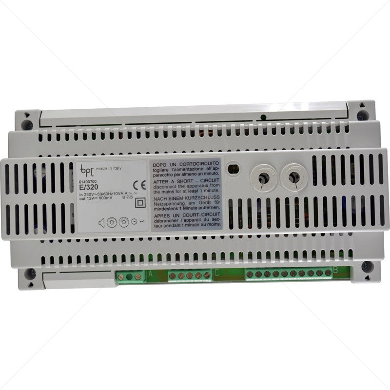BPT E/320 Intercom Power supply with intercommunication
