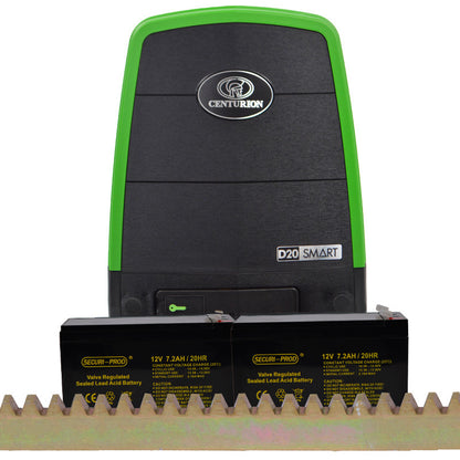 Centurion D20 SMART Plus Gate Motor Kit with Steel Rack 1000kg