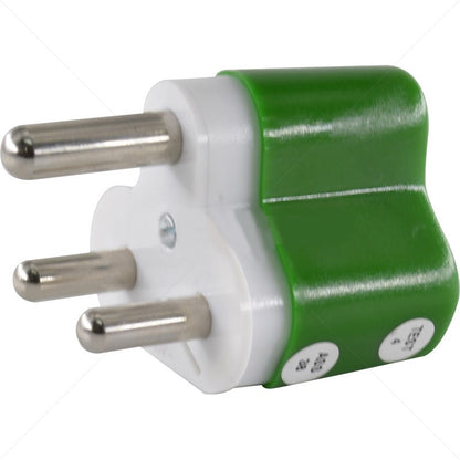 Clearline Mains Protect 16A Std Plug LED (Green)