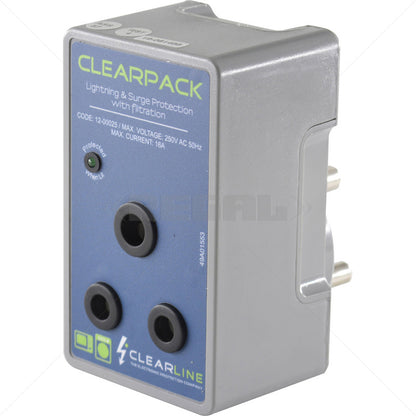 Clearline Mains Surge Protect Socket 16A Plug-in