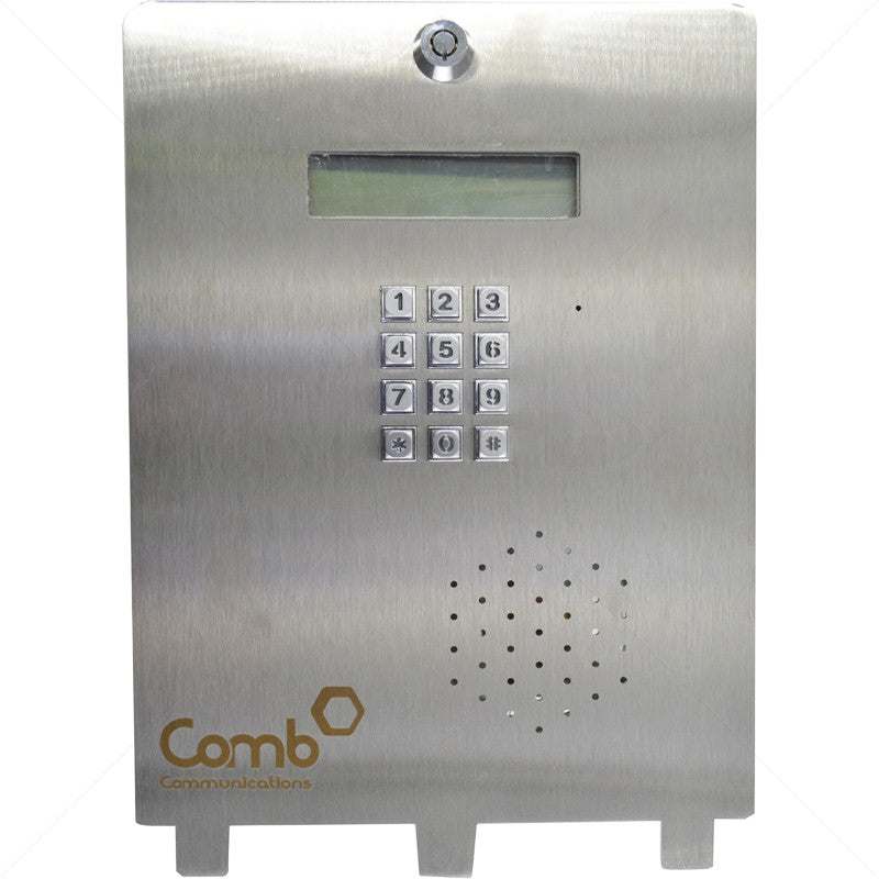 Comb MKII-S GSM Intercom System Front Plate incl Keypad and Display