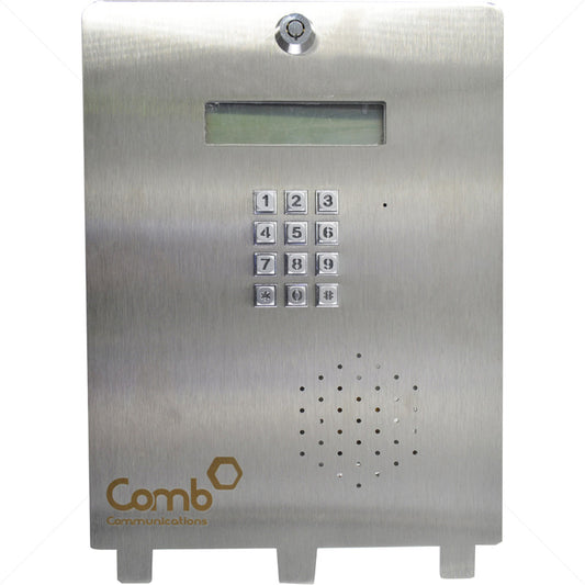Comb MKII-S GSM Intercom System Front Plate incl Keypad and Display