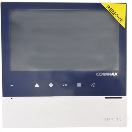 Commax 7-inch Hands Free Touch Button Video Intercom Kit CDV-70HDRC-4L