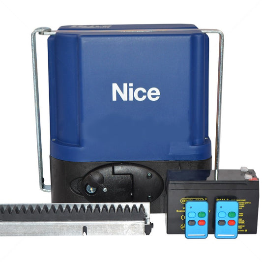 ET Drive 600 Gate Motor Kit incl 4m Steel Rack and Remotes