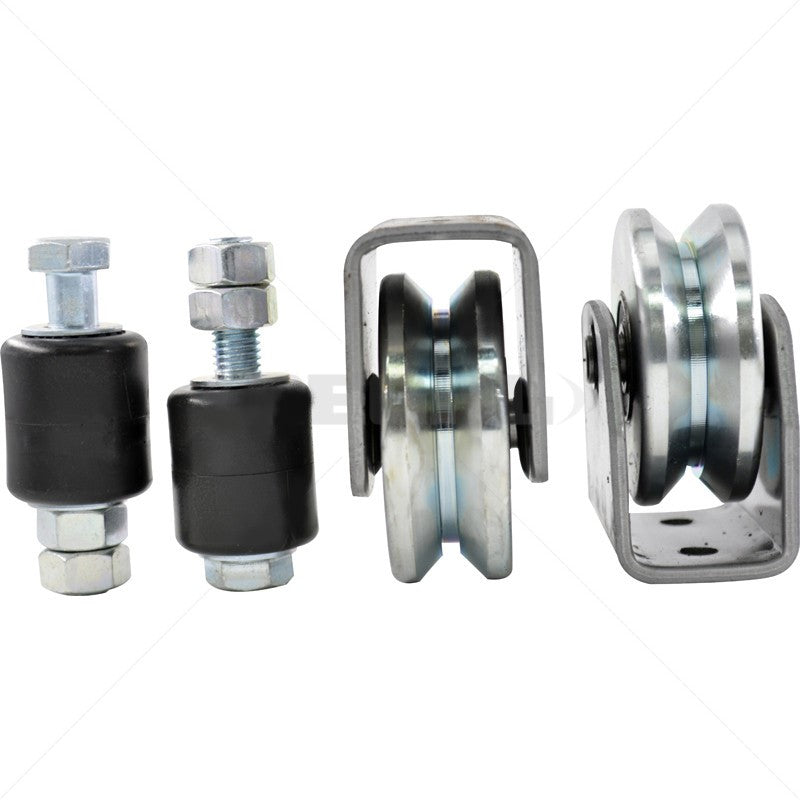 80mm V-Shaped Sliding Gate Wheels
