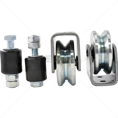 80mm V-Shaped Sliding Gate Wheels