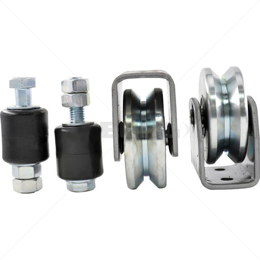 80mm V-Shaped Sliding Gate Wheels