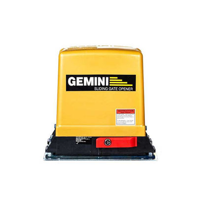 Gemini DC Slider Gate Motor Incl 7AH Battery and Remotes excl. steel Rack