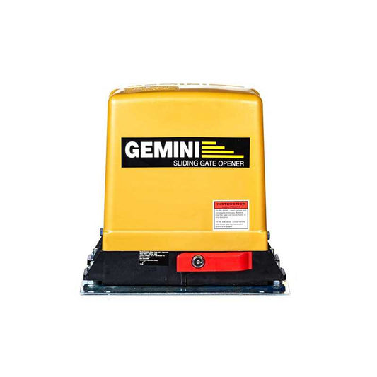 Gemini DC Slider Gate Motor Incl 7AH Battery and Remotes excl. steel Rack