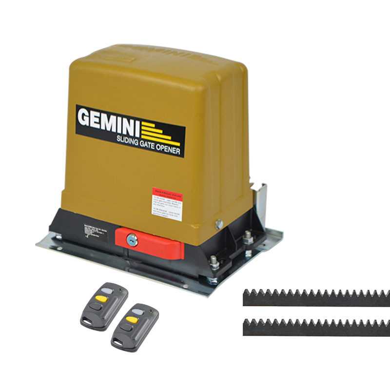 Gemini DC Slider SEL 12AH 142 Gate Motor excl. steel Rack