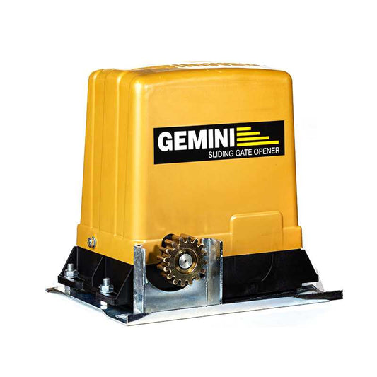 Gemini DC Slider Gate Motor Incl 7AH Battery and Remotes excl. steel Rack