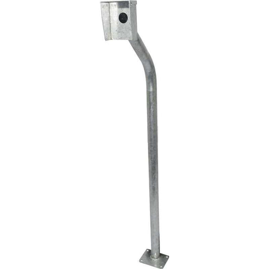 Gooseneck Galvanised With Rainshield