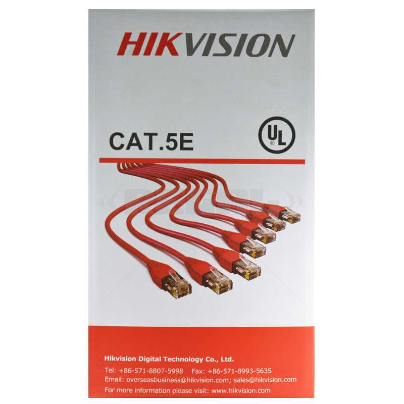 Hikvision 305m UTP CAT5E Cable Roll PVC Sheath